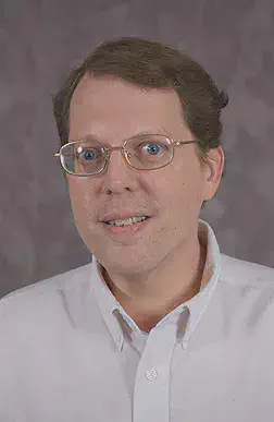 Georgia Tech professor David A. Bader is leading an effort to develop computational tools that will utilize next-generation petascale computers to understand genomic evolution. *(Georgia Tech Photo: Rob Felt)*