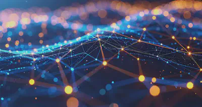 AI image of data patterns by Adobe Firefly