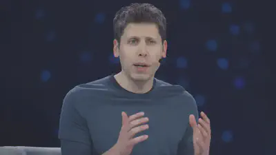 In the demo, Sam Altman hinted that OpenAI is “discovering new paradigms,” but it’s unclear what those are, or whether they are in some way present in GPT-5. *Photo: Justin Sullivan/Getty Images*