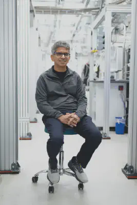 Rigetti Computing CEO Subodh Kulkarni. *Photographer: Manuel Orbegozo/Bloomberg*